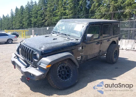 2018 Jeep Wrangler Unlimited Sport from USA, damaged, VIN 1C4HJXDN1JW216825